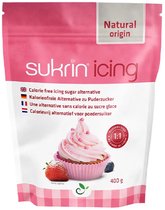 Sukrin Icing (400 gram) - Bevat Erythritol - 100% natuurlijke poedersuiker vervanger - Zonder calorieën
