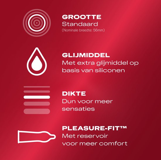 Durex - Condooms Thin Feel Extra Dun 10 st.