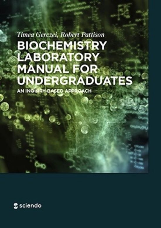 Biochemistry Laboratory Manual for Undergraduates - cover