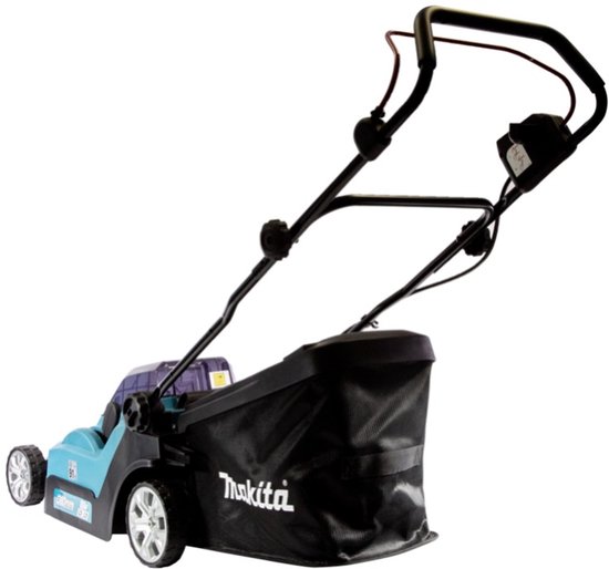 Makita DLM 382 T2 accugrasmaaier 36 V ( 2x 18 V ) 38 cm 40 l + 2x accu 5.0 Ah - zonder lader — afbeelding 4