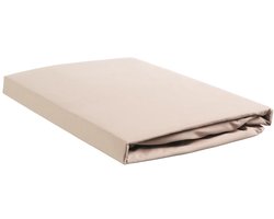 Ambiante - Bamboe-Katoen - Boxspring Hoeslaken - 180x200 cm - Zand