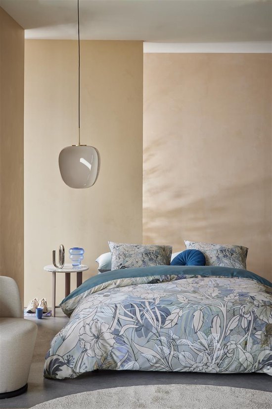 Kardol Nobile dekbedovertrek - Lits-Jumeaux - 240x200/220 - Blauw Grijs van Kardol — afbeelding 5
