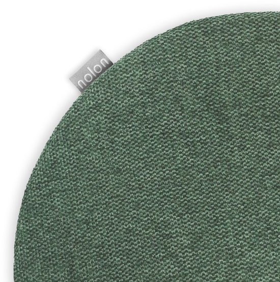 Pepper Elégante Galette de Chaise Rond 37cm, 100% Coton, Lavable en