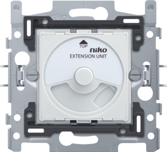 Niko - Sokkel extensie draaiknopdimmer universeel 3-DRAADS - 310-02000