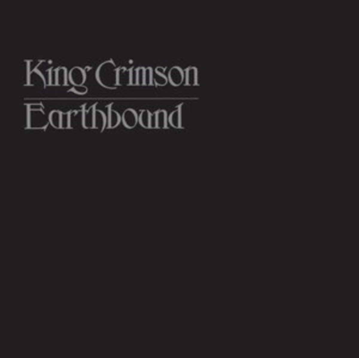 King Crimson - Earthbound (LP) (50th Anniversary Edition)