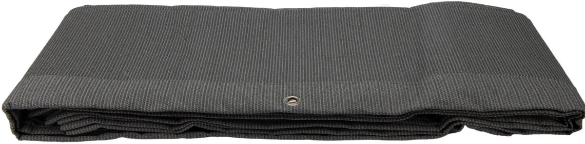 Harmonica schaduwdoek 200x400cm Cool Grey - Exclusief Bevestigingsmateriaal