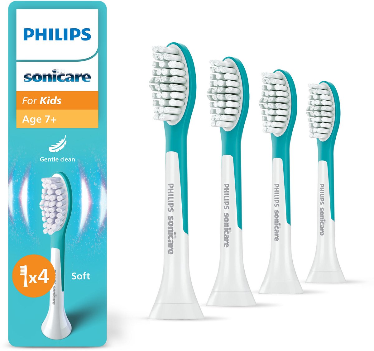 Philips Sonicare For Kids 7+ HX6044/90 (4 stuks)