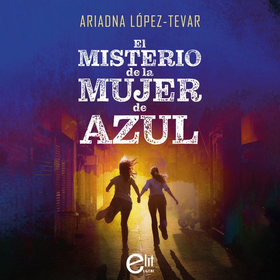El misterio de la mujer de azul - cover