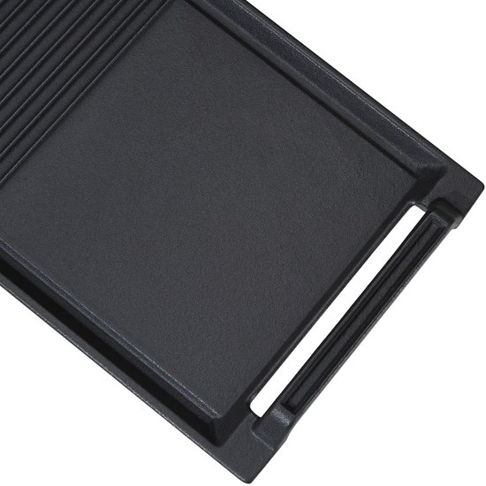 Arebos Grill plate for induction | 43.7 x 22.9 cm roasting plate, cast Arebos Grill plate for induction | 43.7 x 22.9 cm roasting plate, cast