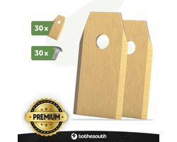 To the South® Universele Robotmaaier Mesjes geschikt voor o.a. Gardena, Husqvarna, McCulloch, Yard Force, Segway, Garden Feelings, Cramer, Ferrex & Florabest - Titanium - 30 Stuks