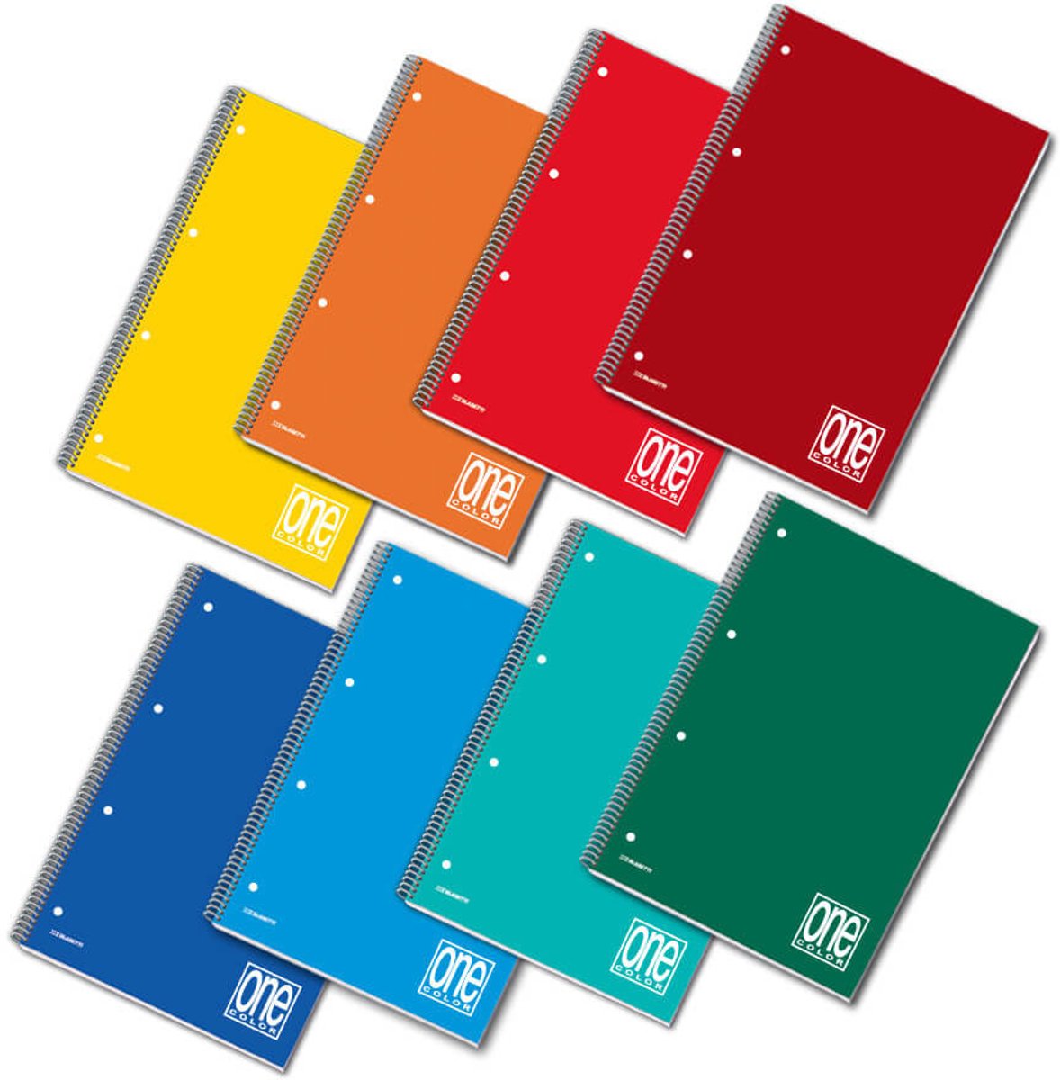 Blasetti ONE COLOR schrijfblok & schrift A4+ 140 vel Meerkleurig