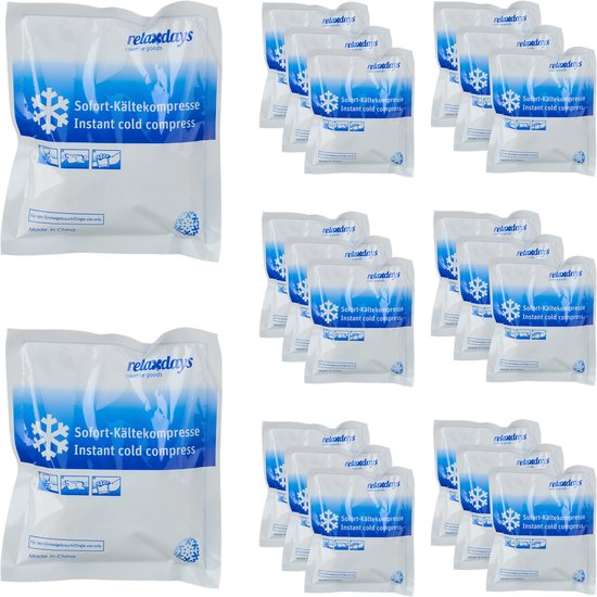 Instant Coldpack Set Van 20 Zonder Vriezer 14 5 X 12 5 Cm Koelt instant-coldpack-set-van-20-zonder-vriezer-14-5-x-12-5-cm-koelt