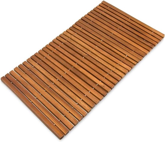 PANA eco badmat hout, voetmat 100% acaciahout