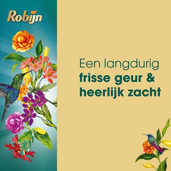 Robijn - Wasverzachter - Paradise Secret - 8 flessen - 304 wasbeurten - Voordeelverpakking
