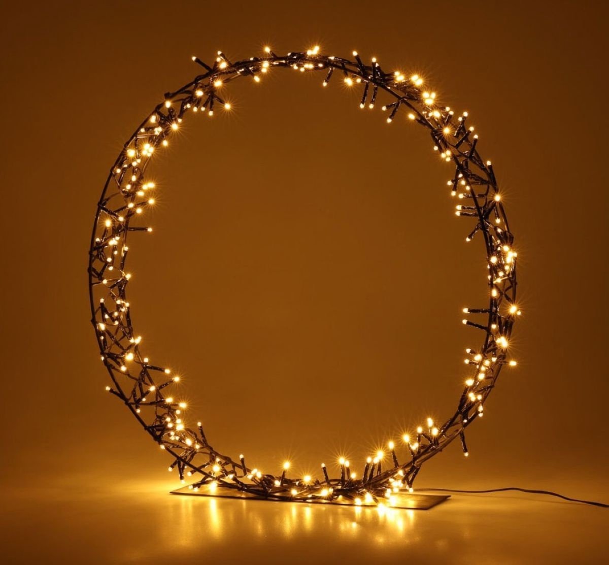 Black Box Trees Kaprun Kerstkrans met Verlichting - 45 cm | Leen Bakker