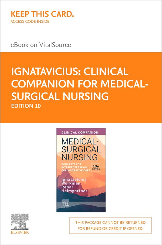 Clinical Companion for Medical-Surgical Nursing - E-Book - cover