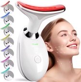 Huidverjongingsapparaat - Led gezichtsmasker - Facelift apparaat - Anti rimpel - Gezichtsmassage - Nekmassage
