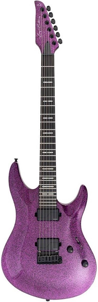 Sire Guitars Y10/PSP Y Series Larry Carlton alder elektrische gitaar paars glitter