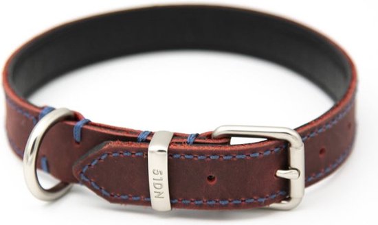 Grand Line Hondenhalsband Verstelbaar Neopreen Gewatteerd Leer Verkrijgbaar in 4 Maten en 3 Kleuren voor Kleine, Middelgrote en Grote Honden, Zwart(M Grand Line Hondenhalsband Verstelbaar Neopreen Gewatteerd Leer Verkrijgbaar in 4 Maten en 3 Kleuren voor Kleine, Middelgrote en Grote Honden, Zwart(M