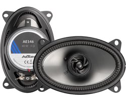 Axton AE146 - Autospeaker - 4x6 inch speakers - kleine ovale luidsprekers - 2 weg - 4 Ohm 60 Watt RMS - goedkope boxen