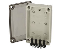 Fibox PC 100/35 LT 6012901 Universele behuizing 130 x 80 x 35 Polycarbonaat Grijs-wit (RAL 7035) 1 stuk(s)