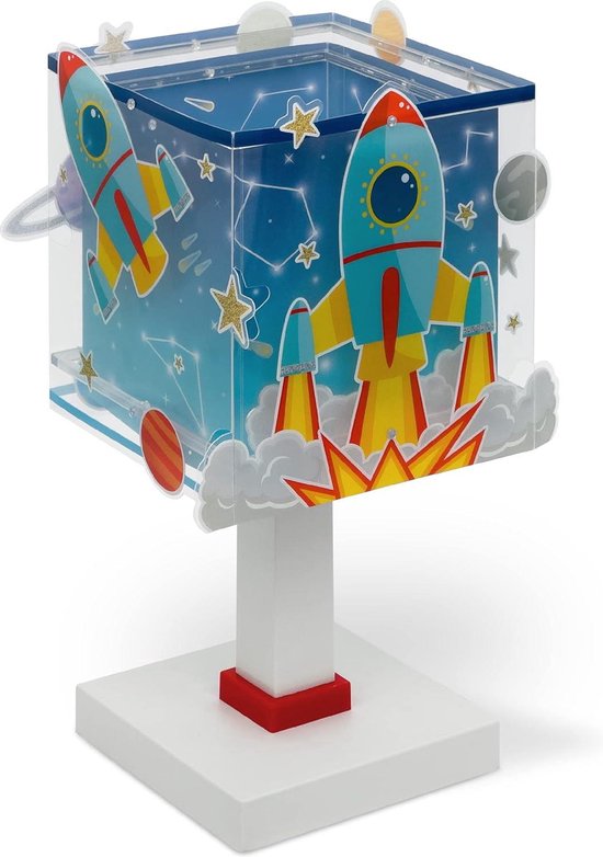 Tafellamp Kinderkamer Dieren Kinder Tafellamp - Haaien Dieren - Voor De Kinderkamer Fluorescerend Transparant Scherm Bureau Lamp Kinderen