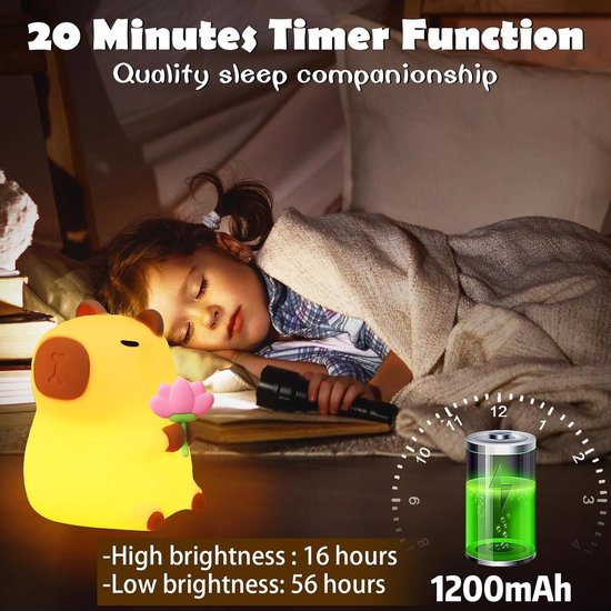 AmmToo Nachtlampje voor kinderen, clownvis - nachtlampje, dimbare timer, touch-bediening, siliconen nachtlampje baby, USB-oplaadbaar, schattige clownvis lamp, schattig nachtlampje kinderkamer AmmToo Nachtlampje voor kinderen, clownvis - nachtlampje, dimbare timer, touch-bediening, siliconen nachtlampje baby, USB-oplaadbaar, schattige clownvis lamp, schattig nachtlampje kinderkamer