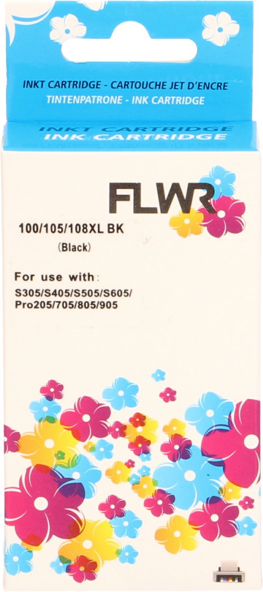 FLWR - Cartridges / Lexmark 100XL / zwart / Geschikt voor Lexmark