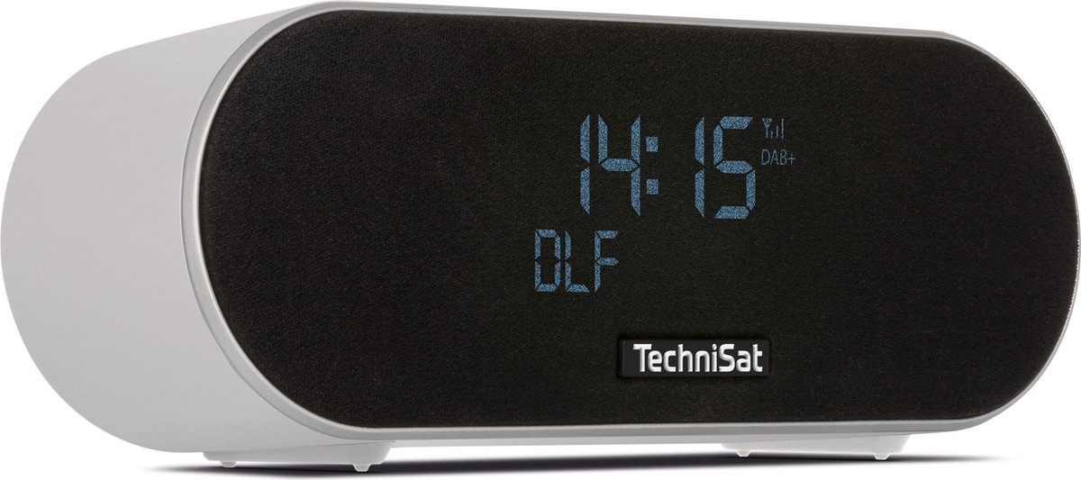 TechniSat DIGITRADIO 53 BT DAB+ en FM wekkerradio met bluetooth - wit