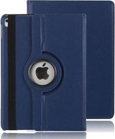 Case2go - Tablet hoes geschikt voor iPad Pro 10.5 2017 - Draaibare Book Case Donker Blauw
