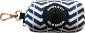 Woofs & Co - Porte-sac à crottes pour chien Collection Teddy - Porte-sac à crottes de chien en matériau Teddy - Poopbagholder