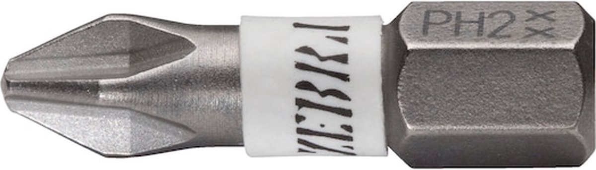 Wurth - Bit PH ZEBRA C 6,3 (1/4) - Phillipsbit x 10 st -