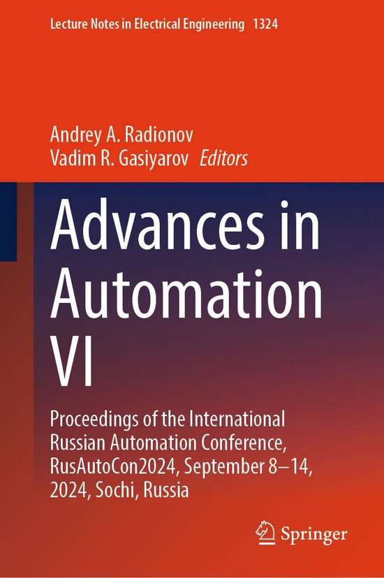 Mechanical Engineering (R0) - Advances in Automation VI - cover