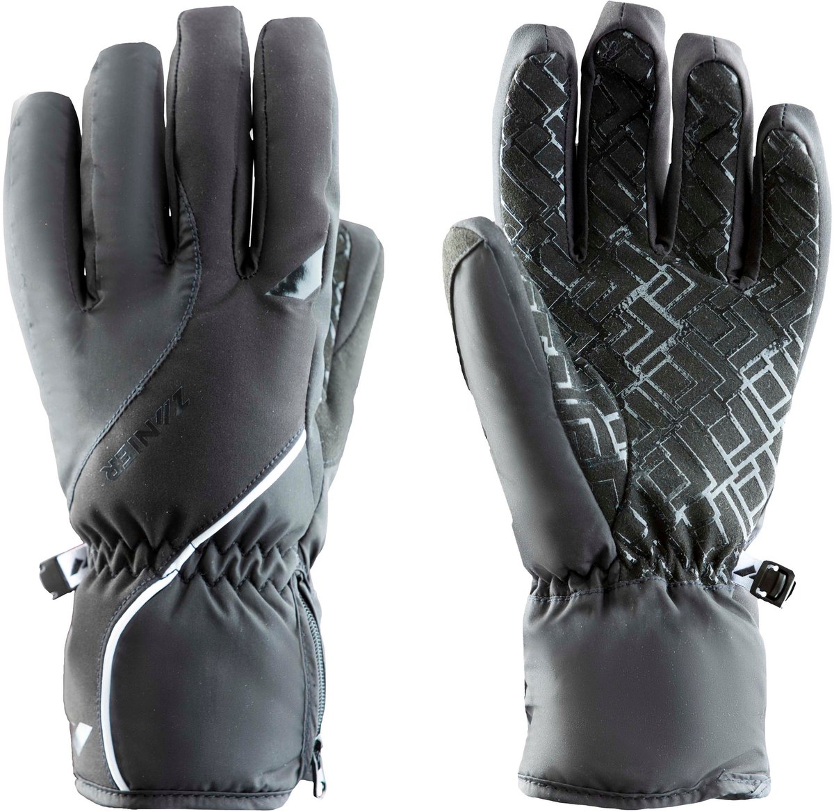 Zanier Seefeld Stx Handschoenen 7.5 Vrouw Zwart