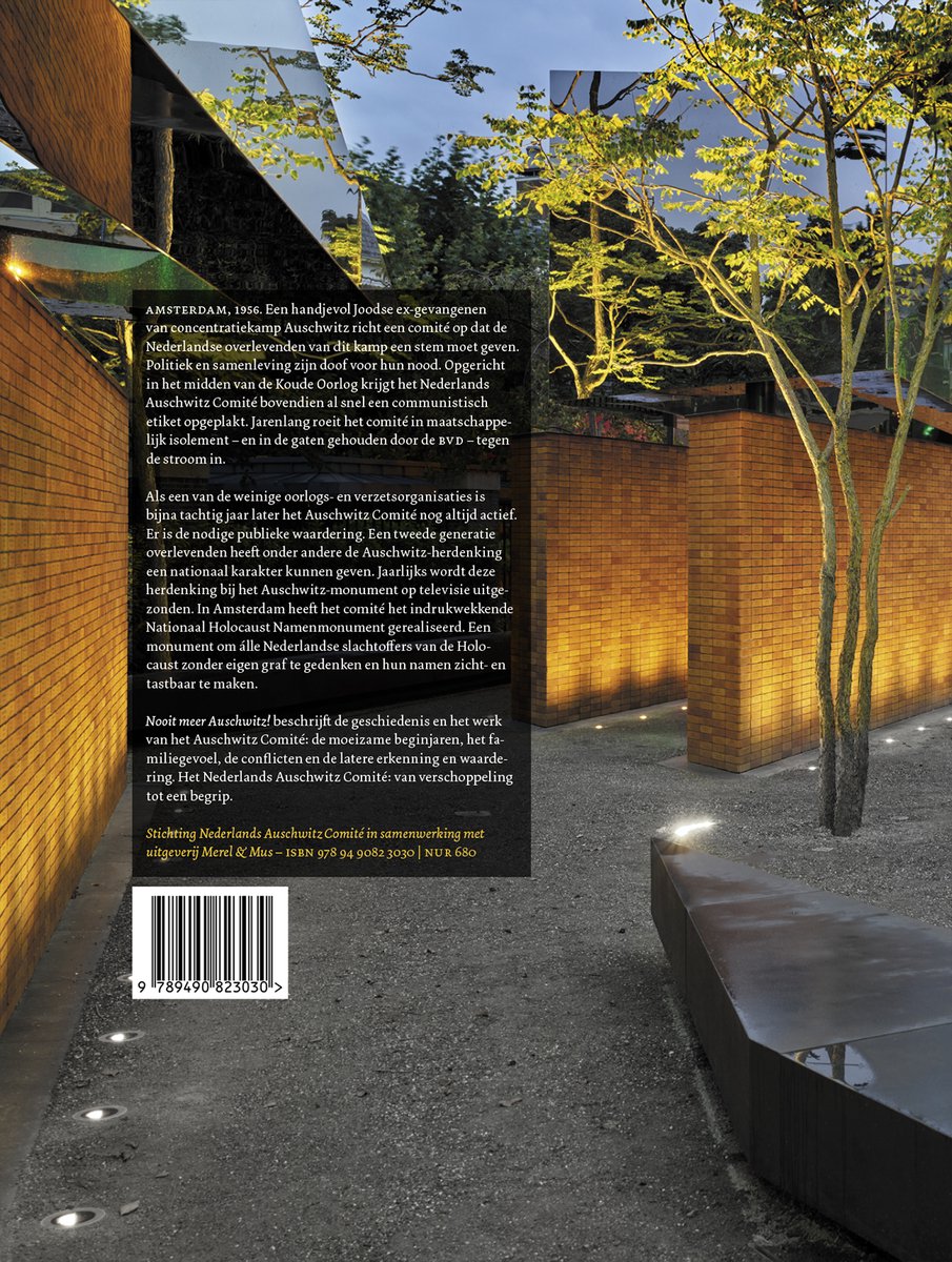 Nooit meer Auschwitz - back cover
