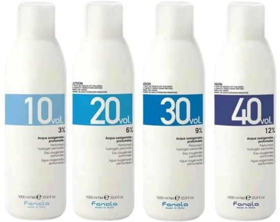 Fanola Oxidatie Professional Perfumed Hydrogen Peroxide 20 Vol. - 6% - 1000 ml