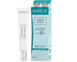 Remescar Instant Facelift creme - Anti-aging gezichtscreme voor onmiddellijk resultaat, Lift & verstevigt de huid, Anti-aging op korte én op lange termijn, Klinisch bewezen doeltreffend, 40 ml