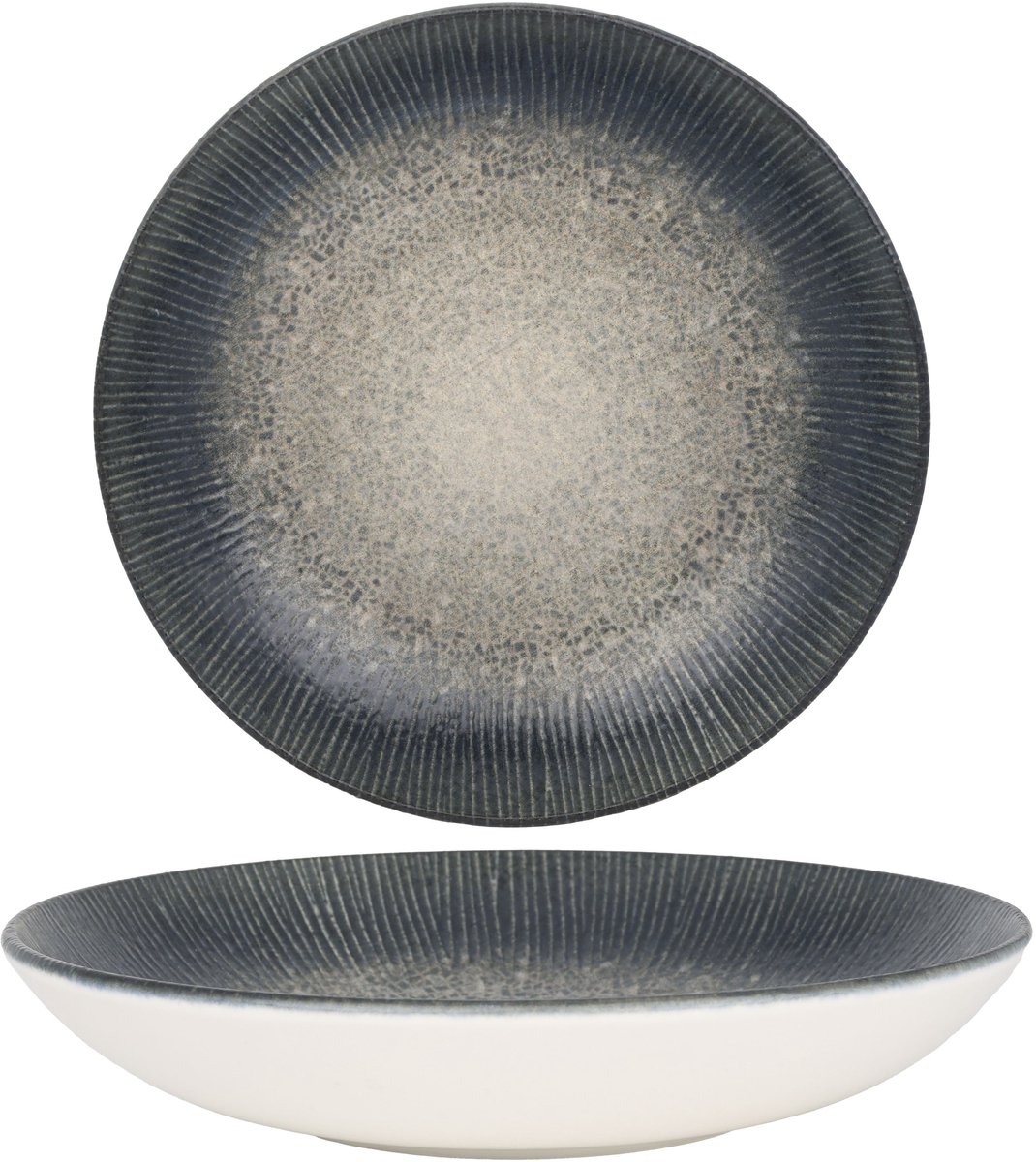 Bonna Diepbord - Arctic - Porselein - 23 cm (1000cc) - set van 6