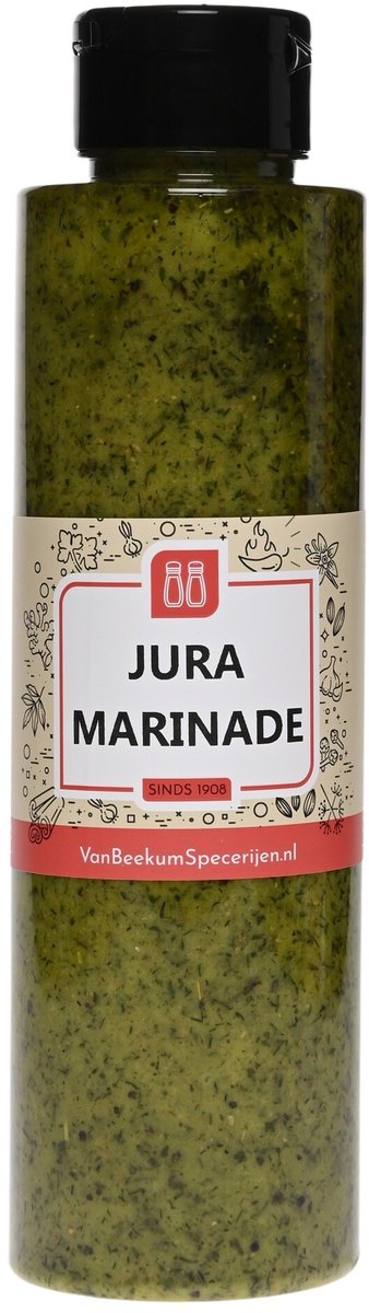 Van Beekum Specerijen - Jura Marinade | Tuinkruiden Marinade - Knijpfles 500 ml