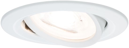 Spot encastrable LED Paulmann Nova - GU10 - 6,5W - IP23 - Wit