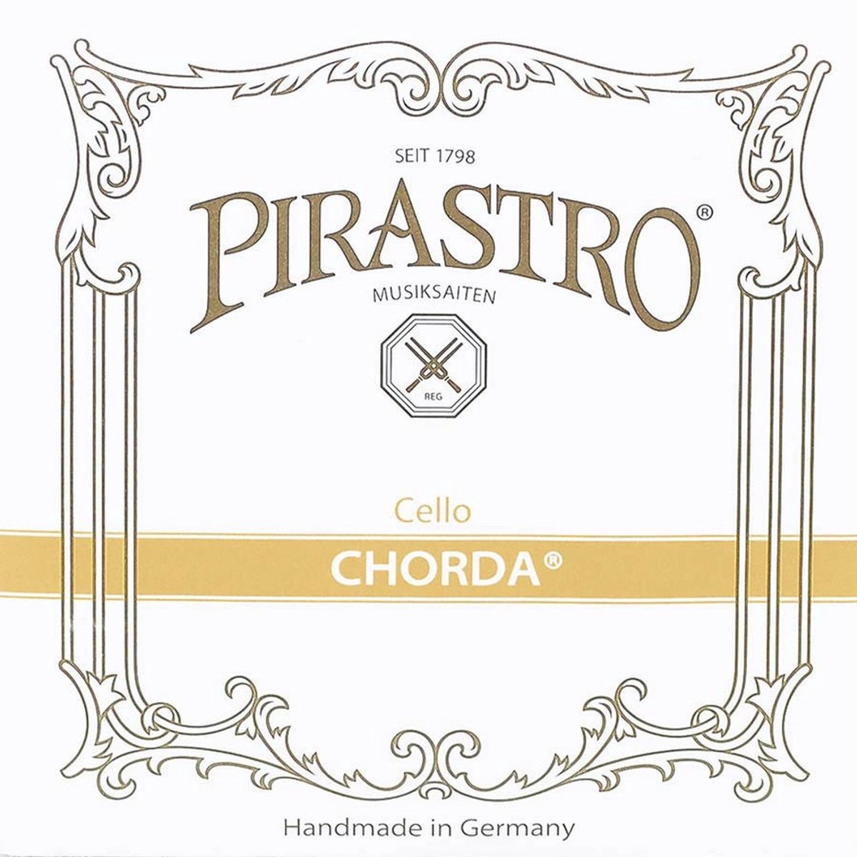 Pirastro P132250 cello string D-2 thick (29 1/2), gut