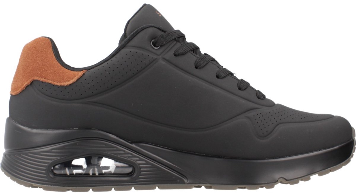 Skechers Heren Sneaker Uno- Suited On Air | Zwart | Maat: 39