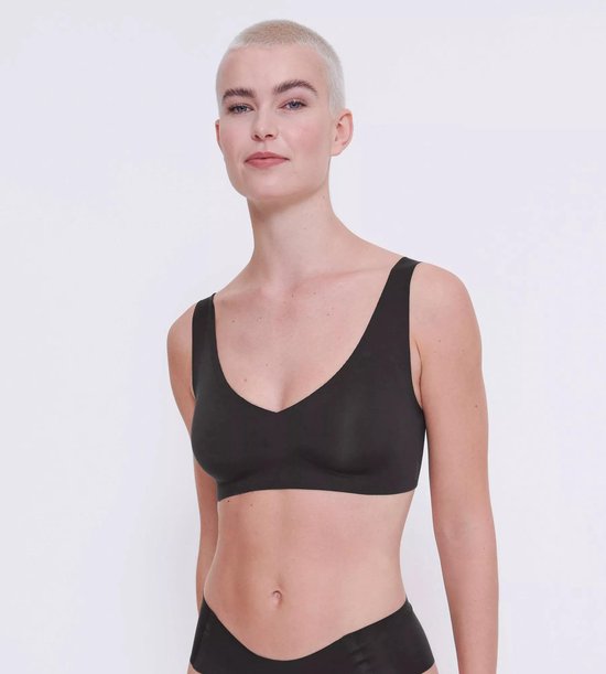 sloggi ZERO Feel 2.0 Bralette Soutien-Gorge Femme - Zwart - Taille L