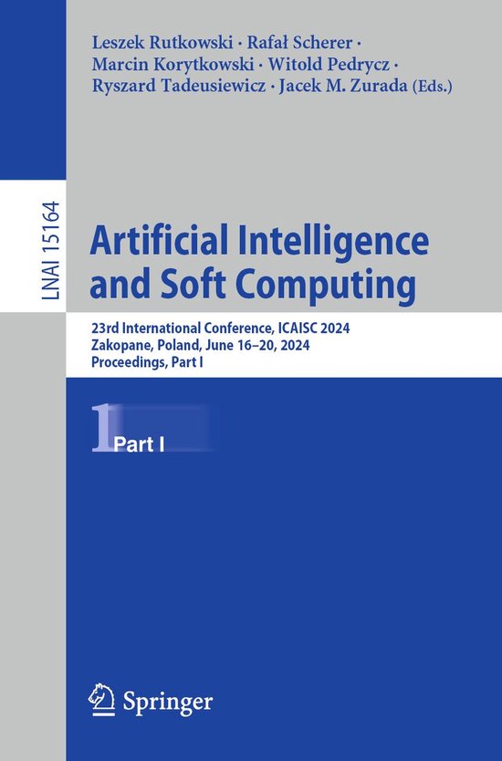 Springer Nature Proceedings Computer Science 1 - Artificial  ... - cover