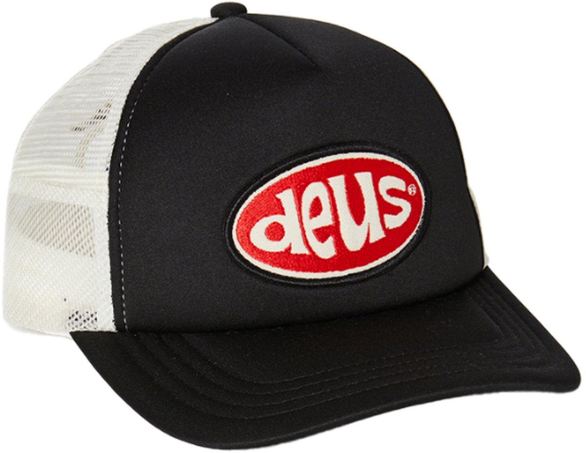 DEUS Shiner Trucker cap - Black