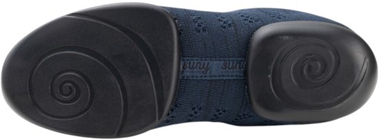 Baskets de danse Anna Kern Suny 4030 Blauw - Chaussures de sport - Semelle bi-semelle - Salsa, Latin, Salon - Chaussures d'entraînement - SUNY - Bleu foncé - 45 1/3