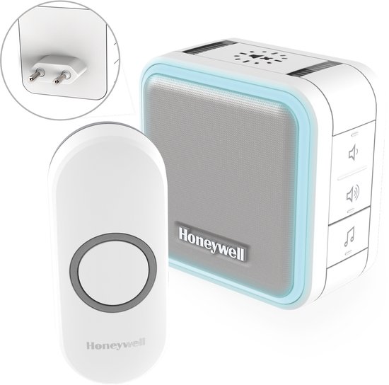HONEYWELL GONG DRAADLOOS PLUG-IN HALOGEEN WIT DC515NP2 — afbeelding 4