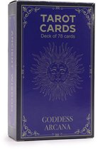 Goddes Arcana Tarot Kaarten Set met Boek - Tarotkaarten - Tarot Deck - Orakelkaarten - Tarot Cards - Oracle Deck - Tarot Kaarten Engels Met Uitleg
