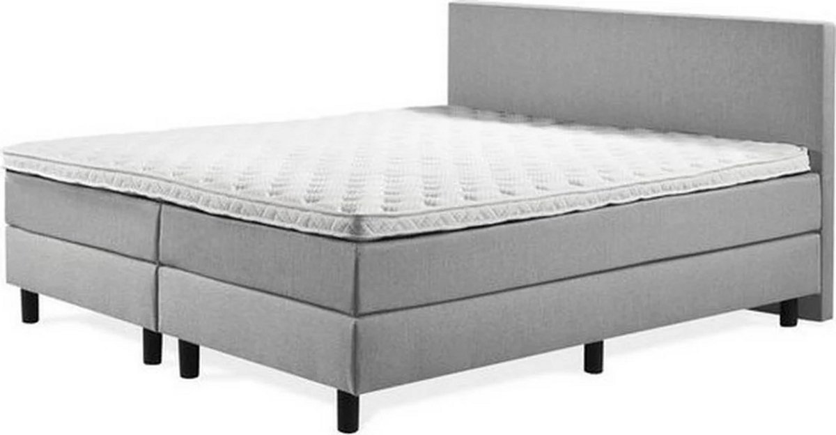 Boxspring Luxe Glade Hoofdbord 80 x 190 Grijs