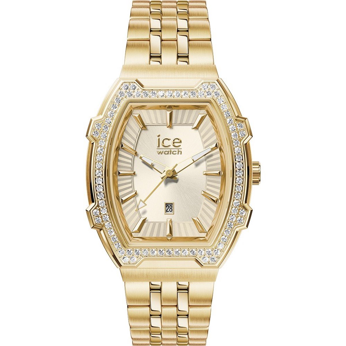 Ice Watch ICE boliday - Almond stones 024553 Horloge - Staal - Goudkleurig - Ø 40 mm